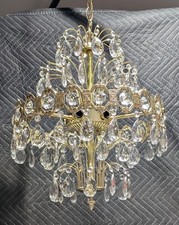 Lustres de cristal vintage luminárias de teto comprar usado  Enviando para Brazil