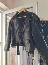 Echtlederjacke retro 90 gebraucht kaufen  Oberhausen-Rheinhausen