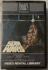 RARE 1982 Star Wars Video Library Rental BETA FIRST PRINT Matching Serial Number comprar usado  Enviando para Brazil