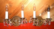 Pair antique brass for sale  Traverse City