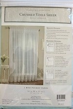 Crushed voile sheer for sale  Warwick
