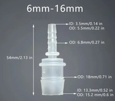 6mm 16mm schlauchadapter gebraucht kaufen  Reutlingen