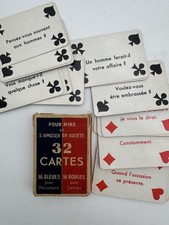 Jeu cartes grivoise. d'occasion  Aussonne
