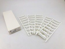 Caixa de 5 novos Allen-Bradley 1492-MS5XH21-30 Ser. Cartões marcadores horizontais A comprar usado  Enviando para Brazil
