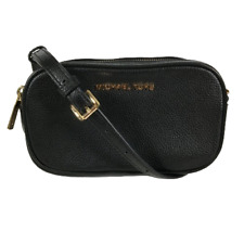 Bolsa tiracolo Michael Kors jet set pequena com zíper duplo preta bolsa de couro pebbled comprar usado  Enviando para Brazil