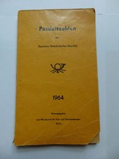 Ddr postleitzahlenbuch 1964 gebraucht kaufen  Berlin