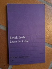 Leben galilei bertolt gebraucht kaufen Leben galilei bertolt gebraucht kaufen  Stephanskirchen
