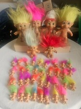 Lote de 41 Muñecas Troll Russ y Ace Vintage Tallas y Cabello Surtidos VER FOTOS segunda mano  Embacar hacia Mexico