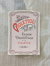 Etiquette dentifrice ancienne d'occasion  Redon