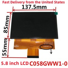 Pantalla LCD de 5,8 pulgadas C058GWW1-0 C058GWW1 para repuesto de proyector segunda mano  Embacar hacia Mexico