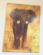 Elefanten bild wand gebraucht kaufen  Dalheim, Mommenheim, Undenheim