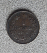 Centesimo 1908 regno usato  Firenze