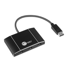 Hub SIIG MST DisplayPort para divisor HDMI, DP 1.4 - 3X hub de transporte multifluxo comprar usado  Enviando para Brazil