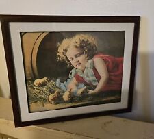 Girl chicken framed for sale  Rochester