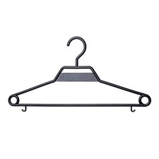 Cabides de roupas de plástico 25 a 2000 peças. All Black tipo único, seminovo comprar usado  Enviando para Brazil