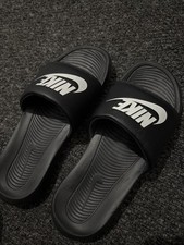 Nike slides black for sale  DERBY