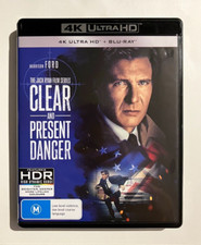 Clear and Present Danger - 1994 Harrison Ford Thriller - RARO Oz 4K / Blu-Ray comprar usado  Enviando para Brazil