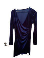 Sexy mini samtkleid gebraucht kaufen  Herne
