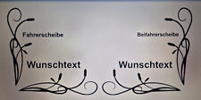Aufkleber set scheibendekor gebraucht kaufen  Lahstedt