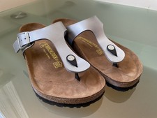 Birkenstock gizeh silber gebraucht kaufen Birkenstock gizeh silber gebraucht kaufen  Seevetal