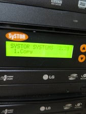 Duplicador Systor 2 para 1 gravador CD DVD torre de duplicação FUNCIONA comprar usado Duplicador Systor 2 para 1 gravador CD DVD torre de duplicação FUNCIONA comprar usado  Enviando para Brazil