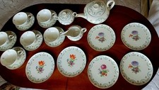 Vintage teilig teeservice gebraucht kaufen  Cottbus