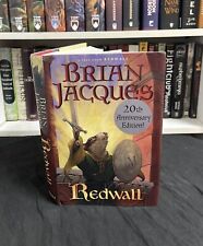 Redwall by Brian Jacques (2007, Hardcover) 20th Ann. Edition! VG+! HCDJ, usado comprar usado  Enviando para Brazil