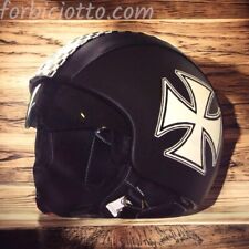 Casco vintage pelle usato  Palermo