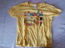 Tshirt jaune london d'occasion  Laruscade