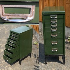 Vintage industrial green for sale  MANCHESTER