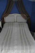 Lit ancien coton d'occasion  Garat
