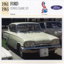 1961 1963 ford for sale  PONTYPRIDD