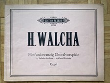 Walcha choralvorspiele widmung gebraucht kaufen  Göttingen