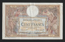 Superbe billet 100f d'occasion  Bourg-lès-Valence