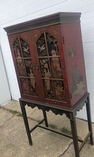 Vintage oriental cabinet for sale  Akron