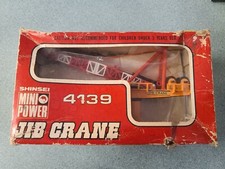 Vintage 1/70 JIB CRANE 4139 Shinsei Mini Construção Elétrica Construção Metal USADO comprar usado  Enviando para Brazil