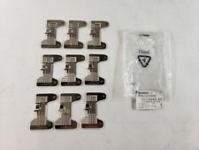 Pacote com 9 placas de agulha Pegasus 2P0012S70009 máquina de costura overlock industrial comprar usado  Enviando para Brazil