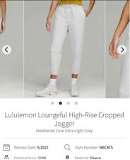 Jogger cropped Lululemon Loungeful cintura alta comprar usado  Enviando para Brazil