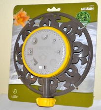 Usado, VINTAGE Nelson ASPERSOR DE GRAMADO REDONDO, Aspersor de Metal 8 PADRÕES, Configurações, Novo na embalagem comprar usado  Enviando para Brazil
