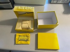 Caixa de relógio Invicta original amarela com manual e caixa externa comprar usado  Enviando para Brazil