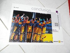 Poster renault team d'occasion  Champigny-sur-Marne