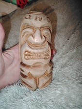 Hand carved tiki for sale  PETERHEAD