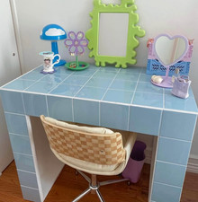 Large blue tiled for sale  Brooklyn