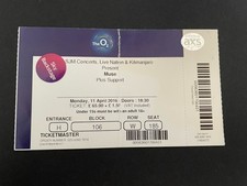Muse ticket 2016 for sale  NEWENT