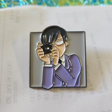 Usado, Usado Ouran High School Host Club Kyoya Ootori Pin Lapela Esmalte Cego Tópico Quente comprar usado  Enviando para Brazil