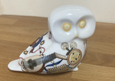 Porcelain owl musical for sale  PONTYPRIDD