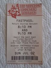 Disneyland fastpass big for sale  San Jose