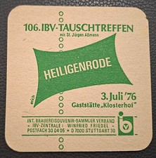 Bierdeckel ibv tauschtreffen gebraucht kaufen  Spenge