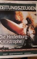 Hindenburg katastrophe zeitung gebraucht kaufen  Thale