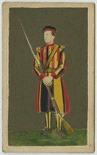Cdv gouachée aquarellée. d'occasion  Montargis